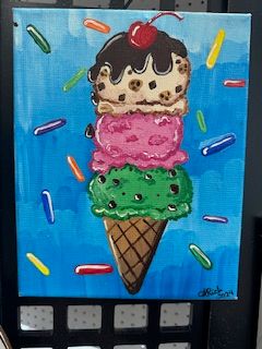 PA Triple Scoop Canvas