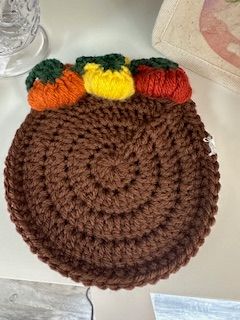 AB Pumpkin Doily