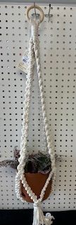 SCM HH White Plant Hanger