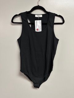 LB Bodysuit Racer Back Black Small