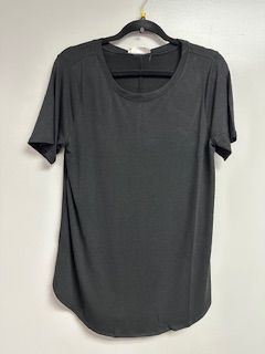 LB Crew Neck Black Shirt