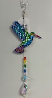 GG Diamond Art Hummingbird 3.5 In