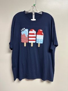 LB USA Tee Blue XLarge