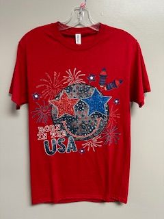 LB USA Tee Red 2xL