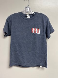 LB Girlie Tee Blue Medium