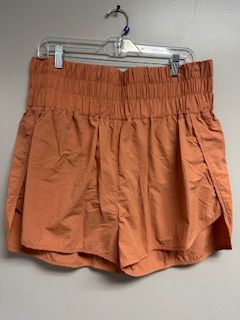 LB Wide Waist Short Butter Orange Xlarge