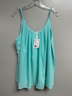 LB Pleated Tank  Mint Medium