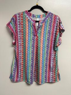 LB DS Half Sleeve  Shirt Multi Medium