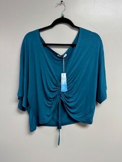 LB Pull Tie Shirt Teal XLarge