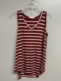LB Striped Tank Rust Medium