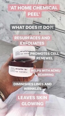 AHA Facial Peel and Neutralizer