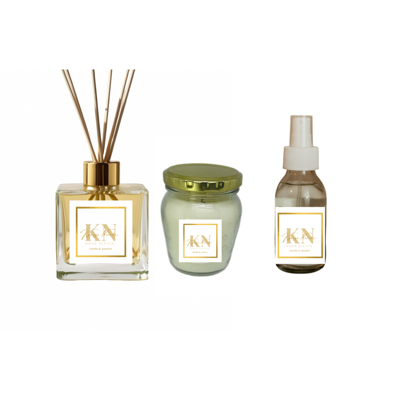 KN Home Scents Reed diffuser/Candle &amp; Room/Linen Spray