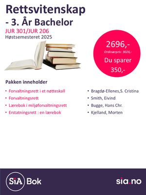 Rettsvitenskap, Bachelor, 5 semester