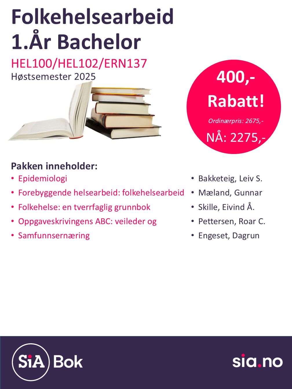 Folekehelsearbeid 1.År bachelor