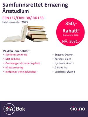 Samfunnsrettet ernæring Årsstudium