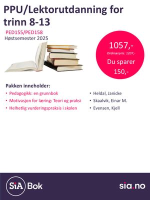 Pedagogikk PED155 eller PED158