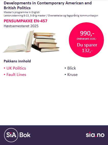 EN-457 Developments in Contemporary American and British Politics