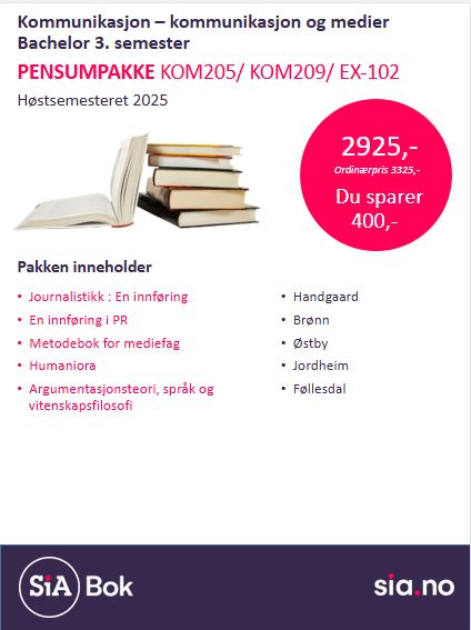 Kommunikasjon Bachelor 3. semester