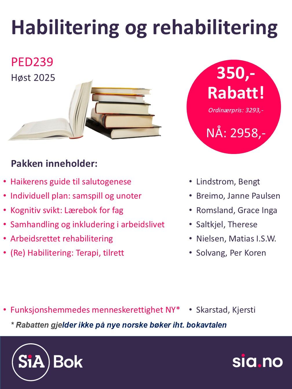 PED239 - 3.År Spesialpedagogikk