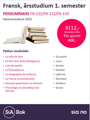 Fransk Årsst. 1. semester