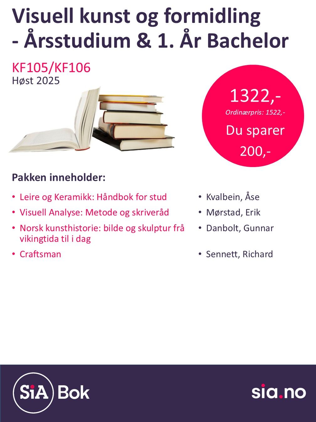 Visuell kunst og formidling KF105/KF106