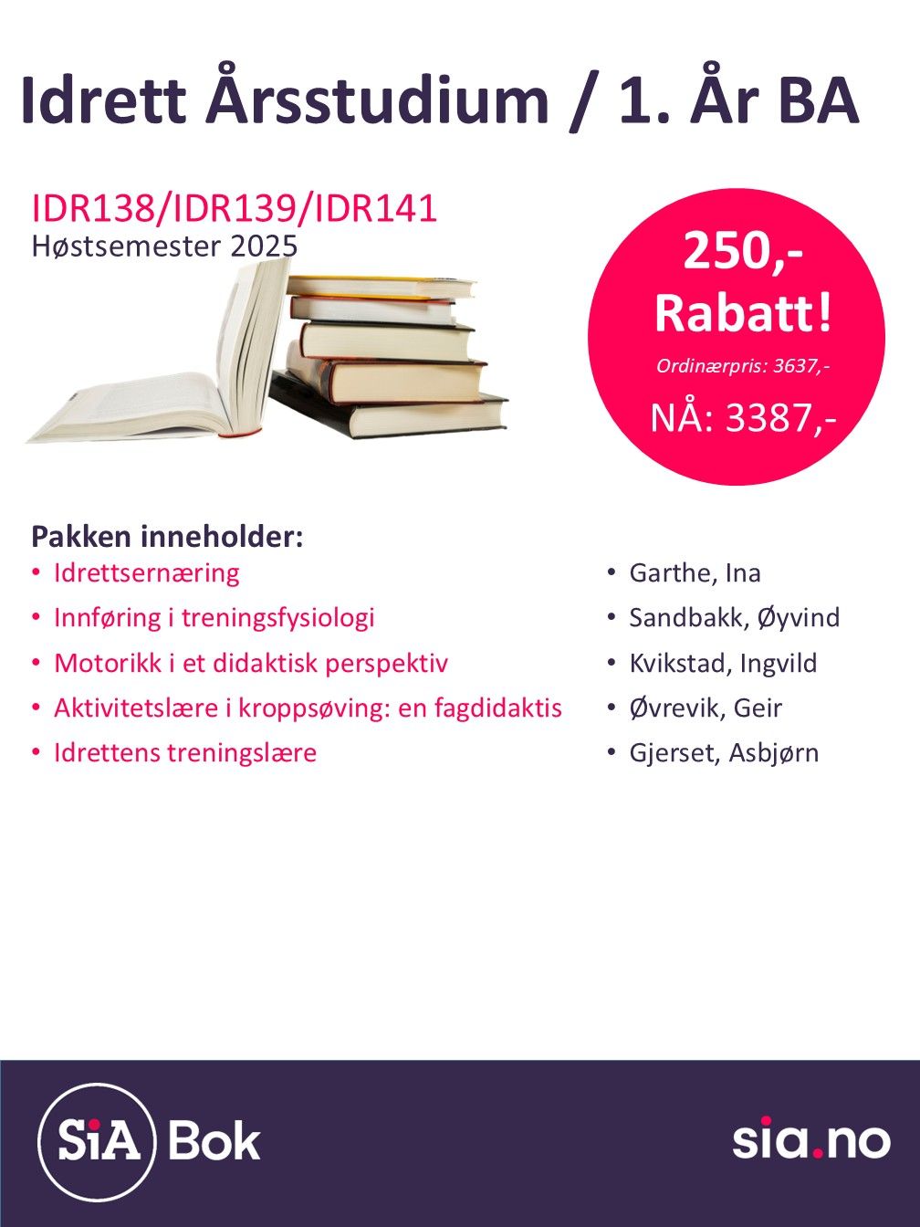 Idrett 1.År/Årsstudium