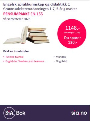 EN-155 Engelsk språkkunskap og didaktikk 1