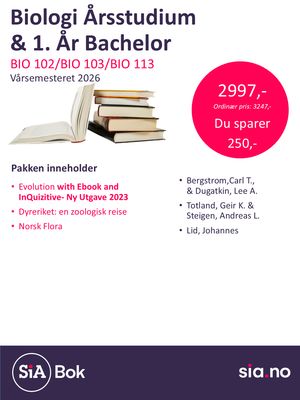 Biologi Årsstudium, 2 semester