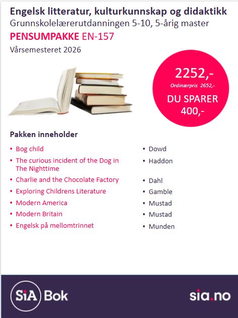 EN-157 English Literature, Culture and Didactics 1