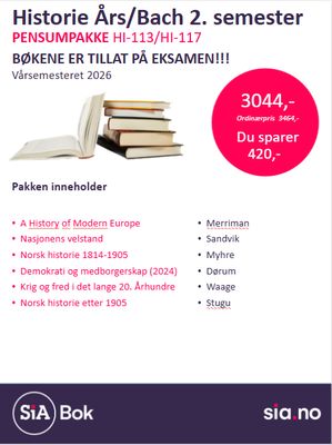 HI-113 &amp; HI-117 Obligatoriske emner