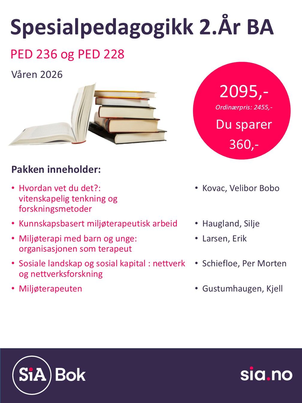 Spesialpedagogikk 2.År