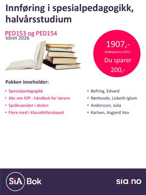 Innføring i spesialpedagogikk - halvårsstudium