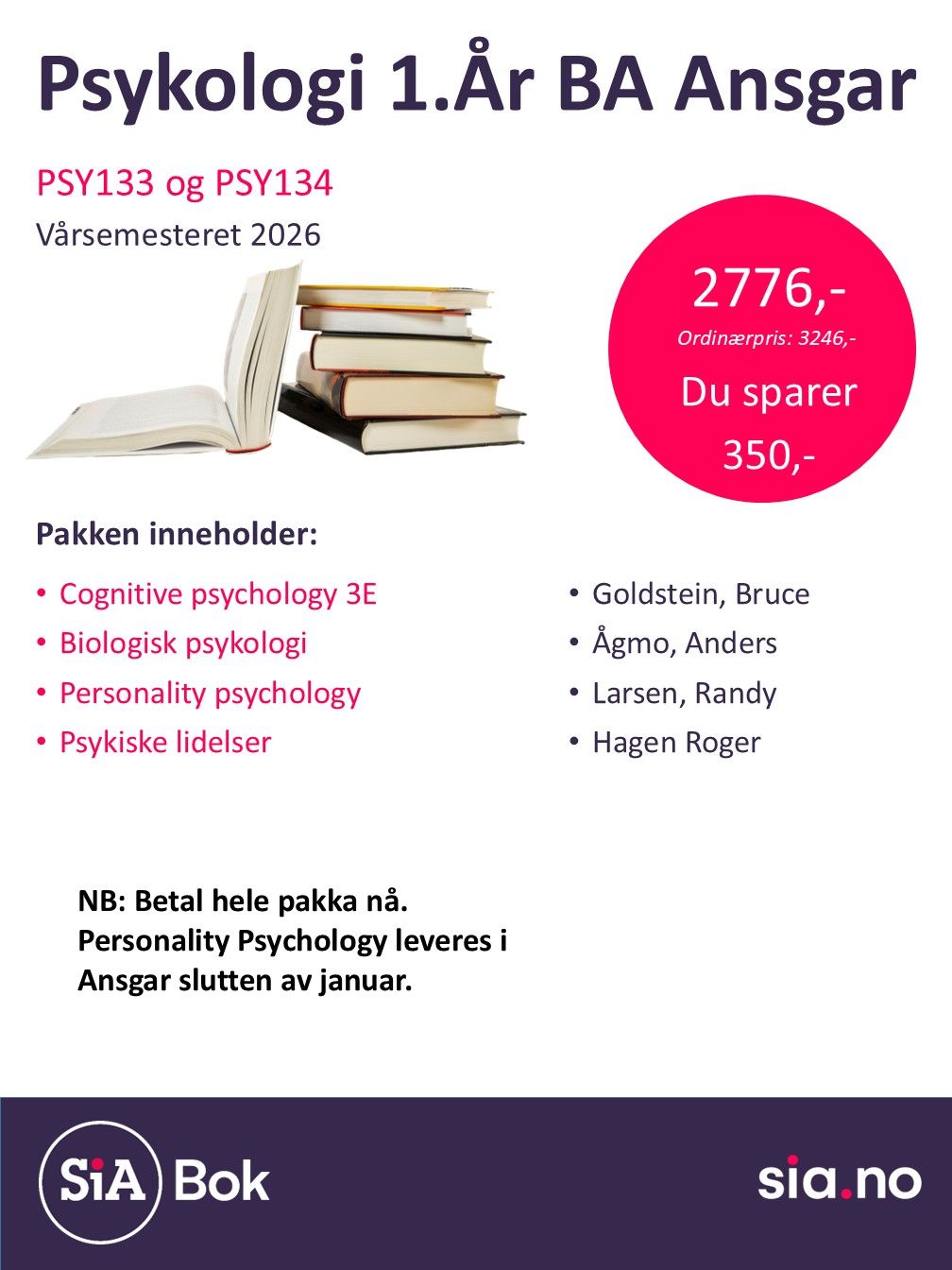 Psykologi Årsstudium/1.År