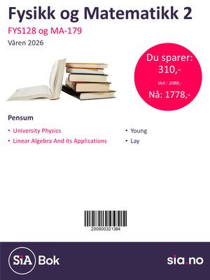 Fellespakke Ingeniør (FYS 128+MA 179)