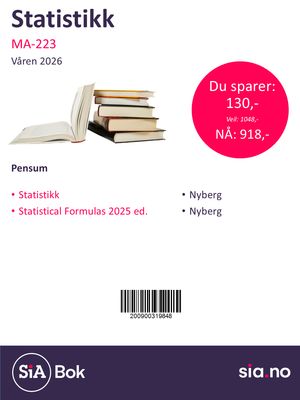 Statistikk (MA 223)
