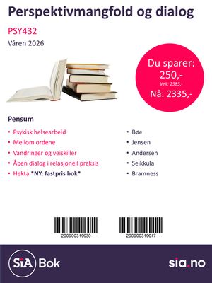 PSY432-Perspektivmangfold og dialog