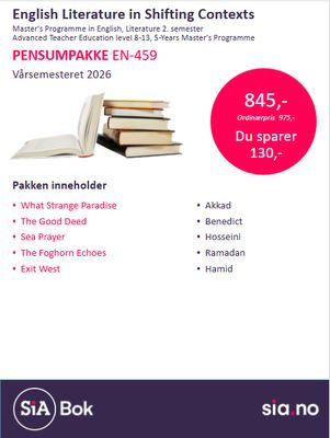 EN-459 English Literature in Shifting Contexts