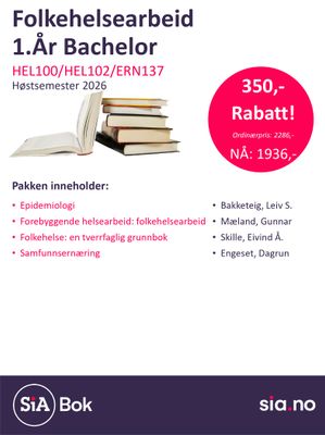 Folkehelsearbeid 1.år (1 semester)