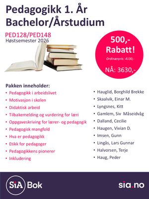 Pedagogikk 1.År (1 semester)