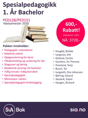 Spesialpedagogikk 1.år (1 semester)