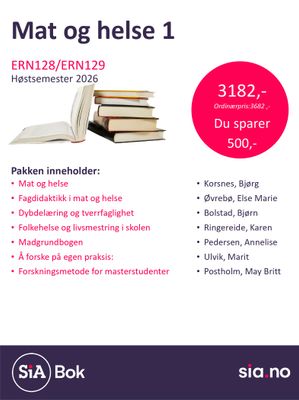 Mat og Helse ERN128/ERN129