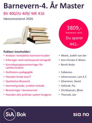Barnevern 4.År master (7.semester)