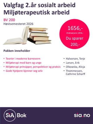 BV 200 Valgfag Miljøterapeutisk arbeid