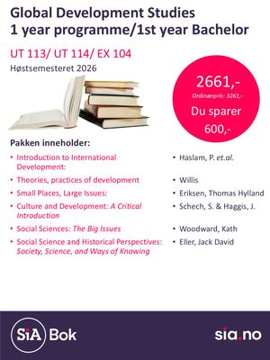 Global development studies 1 year programme/1st year bachelor