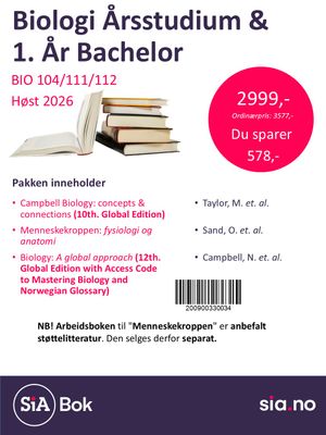 Biologi, Årsstudium &amp; 1. År Bachelor