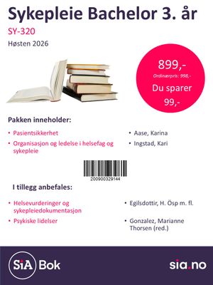 SY-320 Sykepleier 3. år