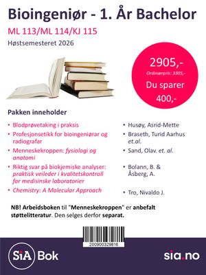 Bioingeniør, 1. År Bachelor
