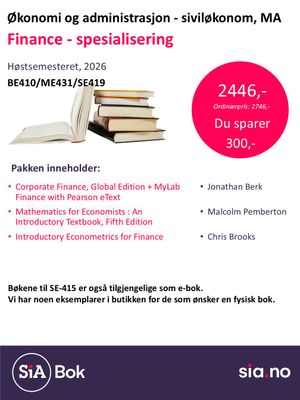 Finance - spesialisering master