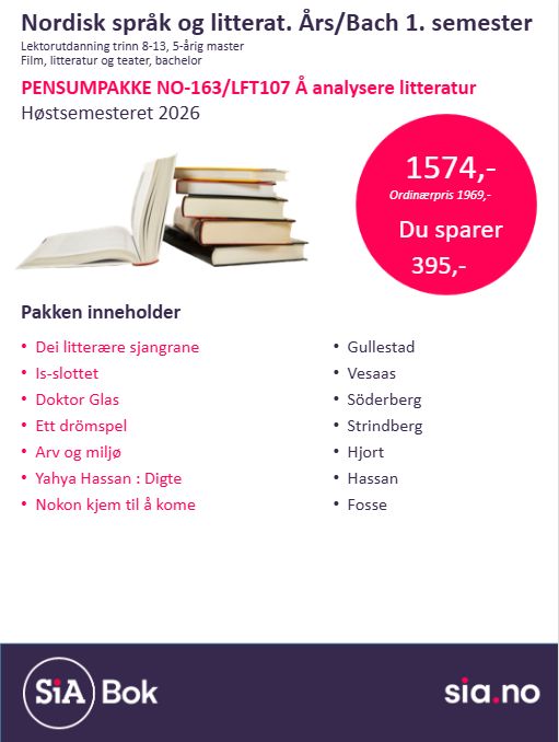 LFT107 Å lese litteratur
