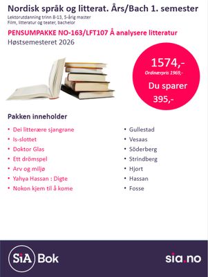 LFT107 Å lese litteratur